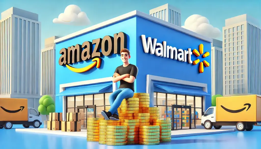 Amazon, Noon, and Walmart Selling 